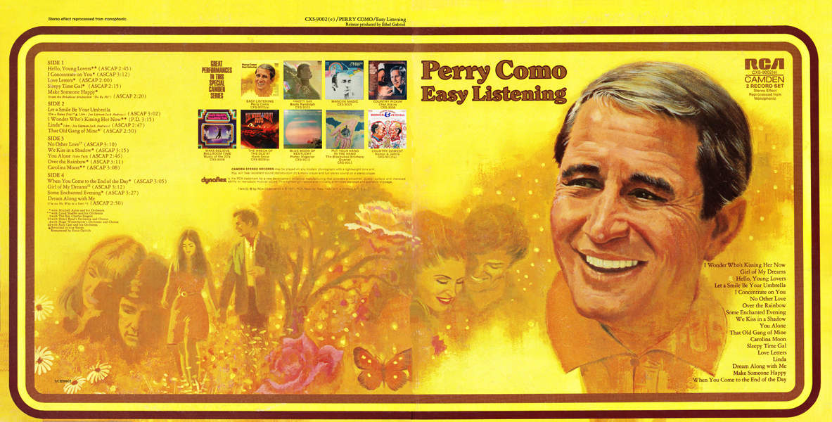Easy Listening - 1970 RCA Camden CXS Series