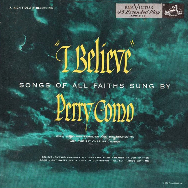 I Believe - 1954 Extended Play Covers