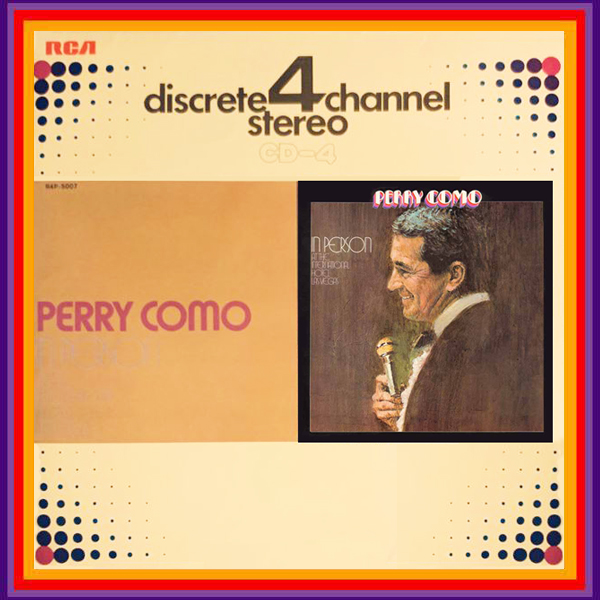 Perry Como In Person - 1972 Japan Quadradisc