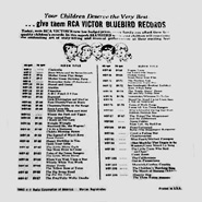 Your Children Deserve the Very Best . . . give them RCA VICTOR BLUEBIRD RECORDS