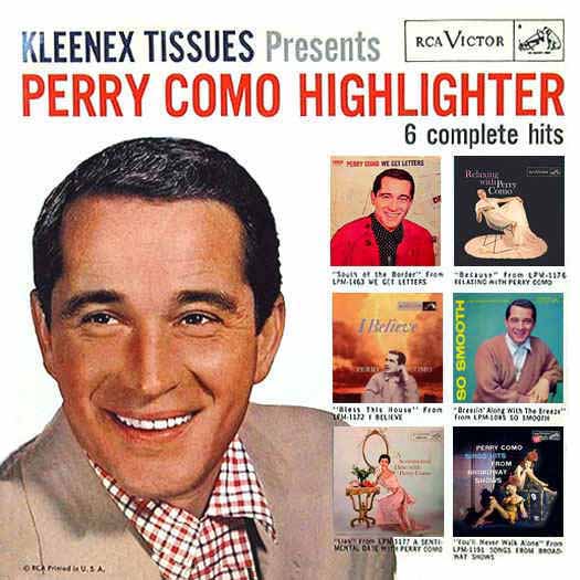 Perry Como Highlighter ~ Kleenex Tissues Presents