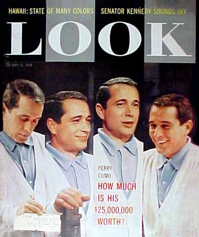 Perry Como: How much is his $25,000.000 worth? by George Fells.(4 pages w/ 5 photos.) 