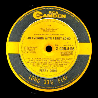An Evening with Perry Como - 1963
