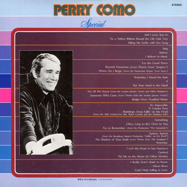 Perry Como Special - Japan 1976