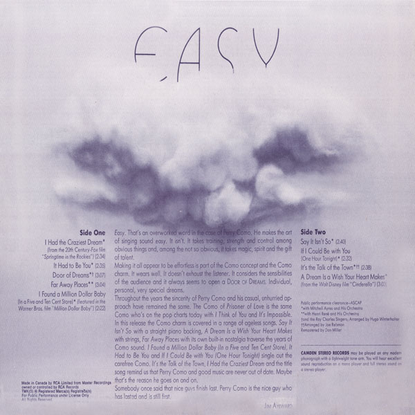 Door of Dreams ~ 1971 RCA Camden
