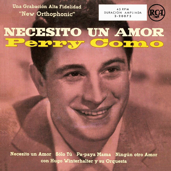 Necesito Un Amor - Spanish Release 1955