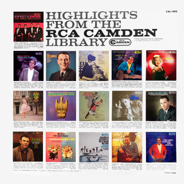 Dreamer's Holiday 1960 RCA Camden