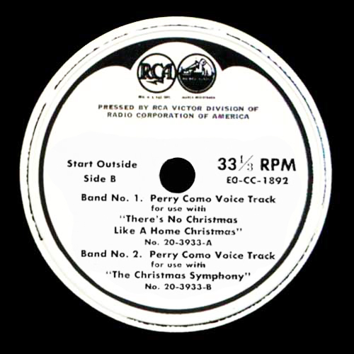 Perry Como "First Christmas" Special Release