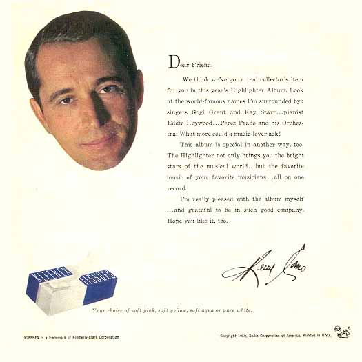 Perry Como & Friends '59 Highlighter