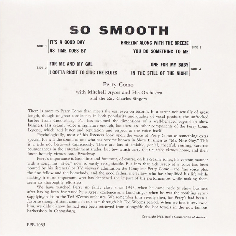 So Smooth ~ original album cover