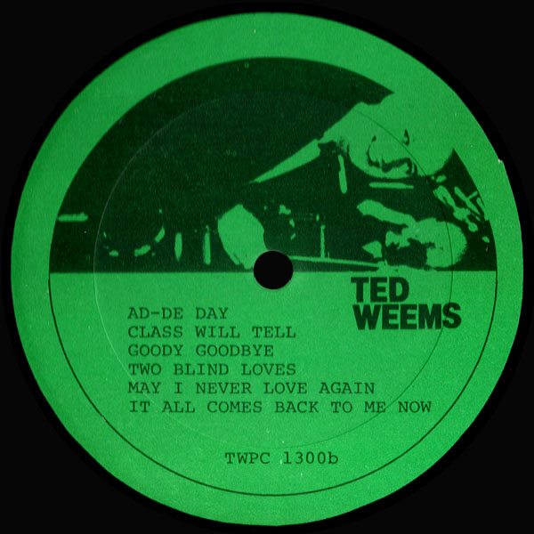 Ted Weems & Perry Como - Private Issue Album