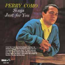 Perry Como Sings Just For You