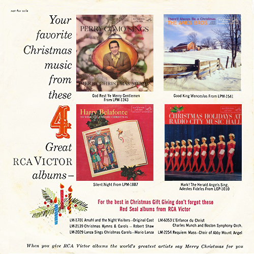 Merry Christmas from your RCA Victor Dealer