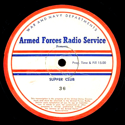 Supper Club Programs 35 & 36